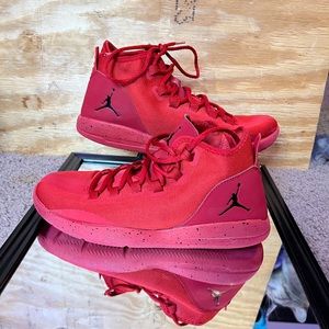 Jordan red size 9.5 shoes